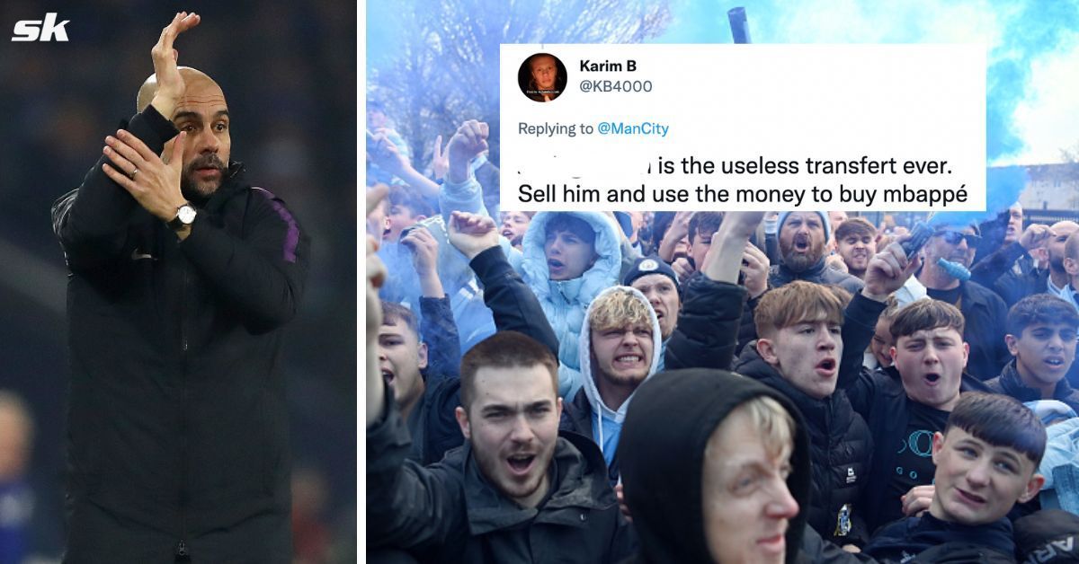 Manchester City fans slam forward player for ineffective display