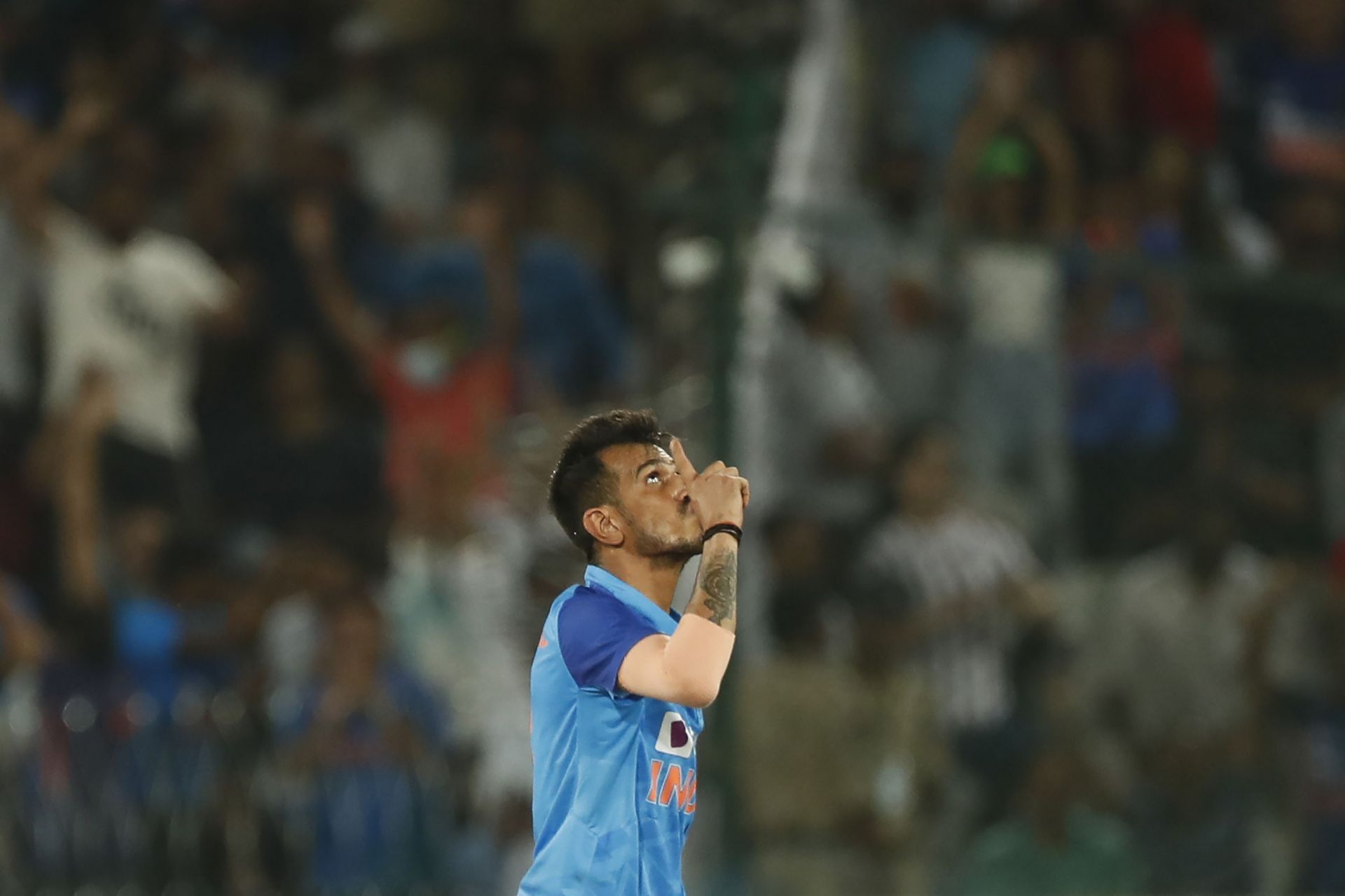 Yuzvendra Chahal hasn't played a game in the T20 World Cup thus far.