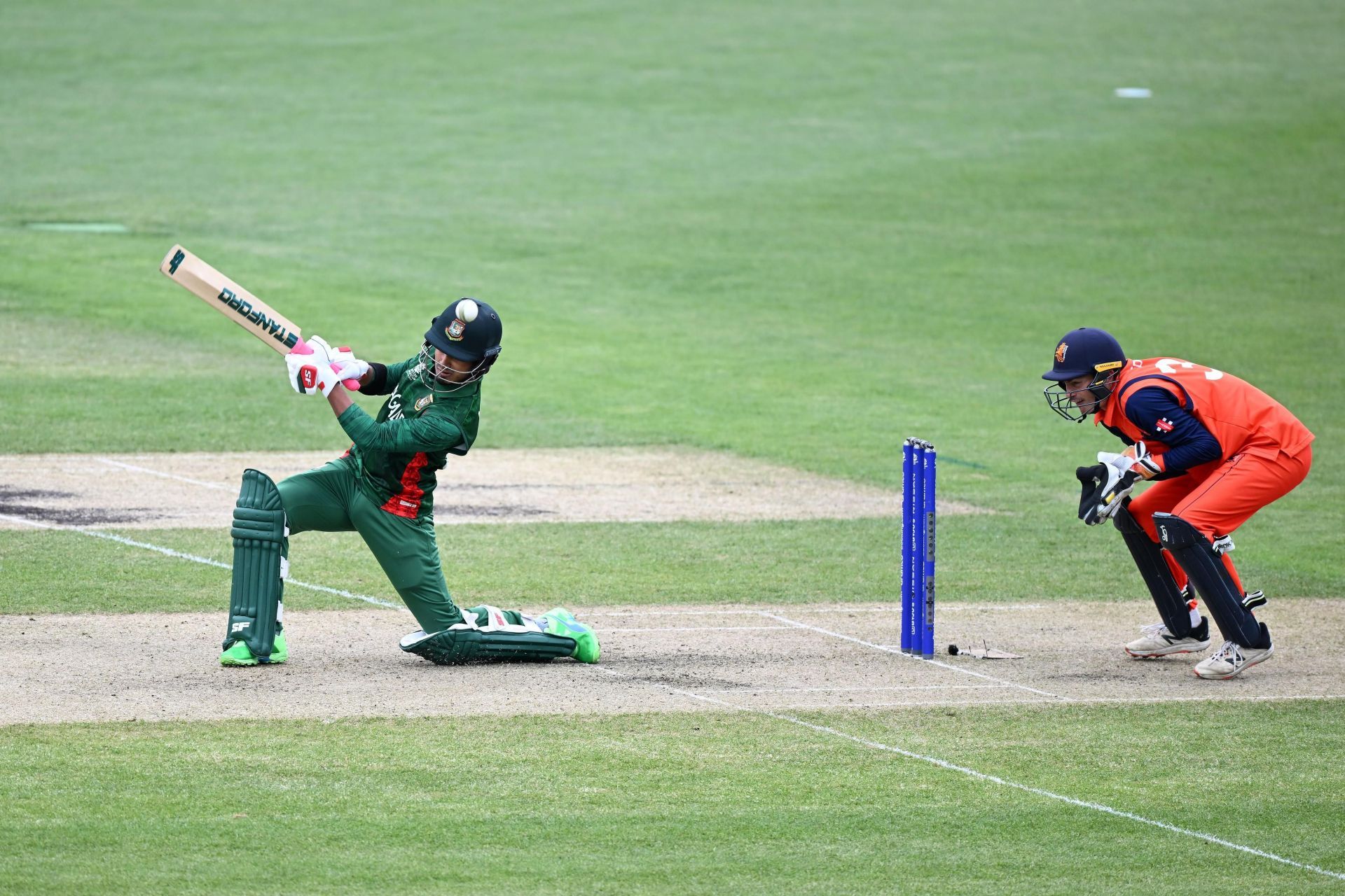 Afif Hossain scored a 27-ball 38. (Image Credits: Twitter)