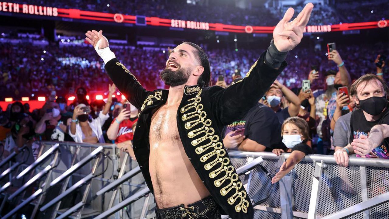 Seth Rollins spotted with new fresh look at WWE Superstar's wedding