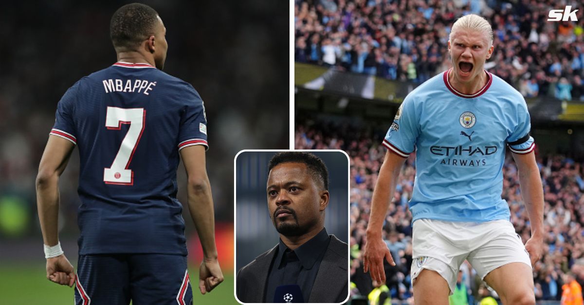 Patrice Evra offers his take on the Mbappe versus Haaland debate 