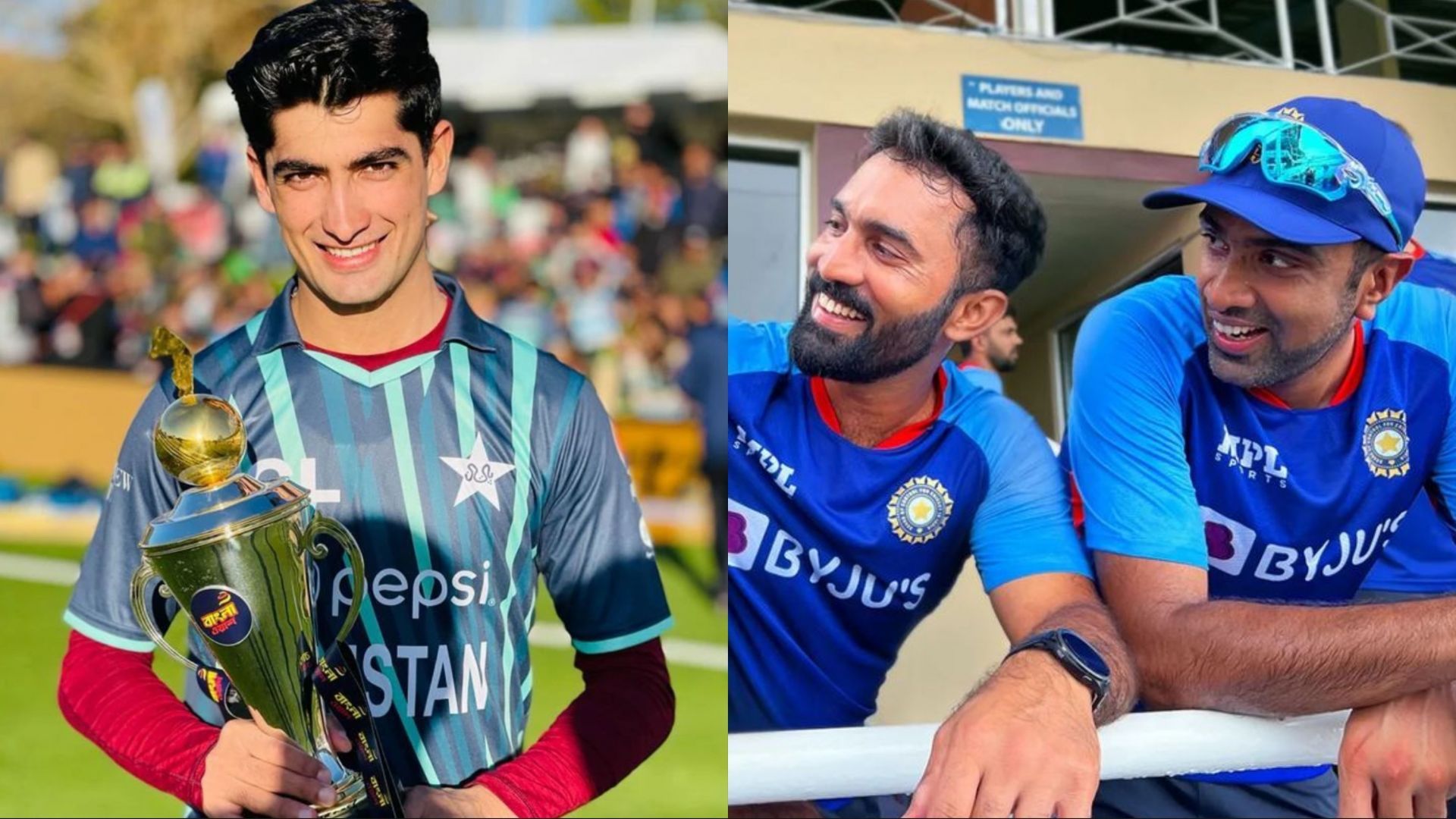 Naseem Shah and Dinesh Karthik feature in this unique list (Image Source: Instagram)