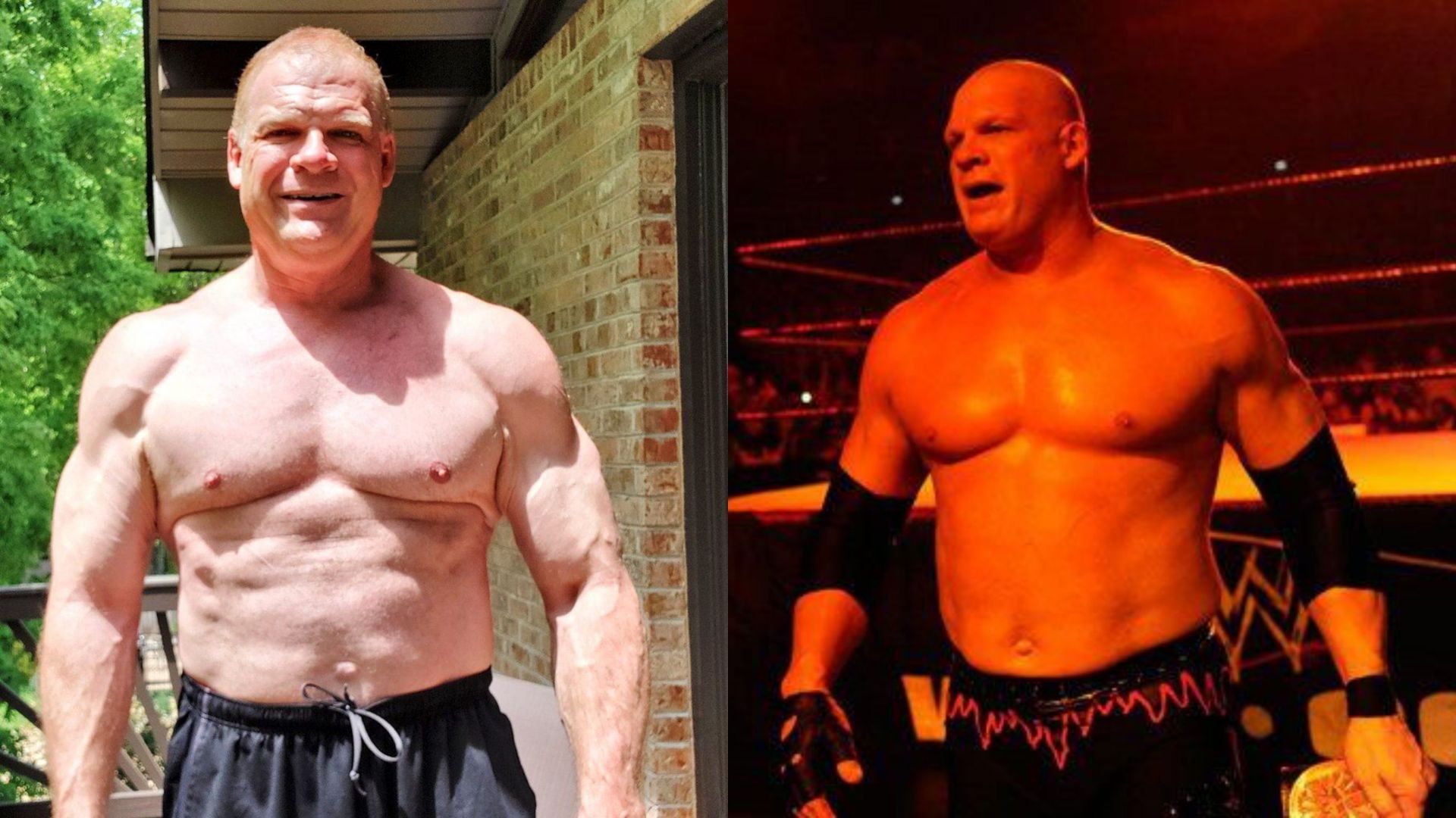 Kane had an impressive body transformation