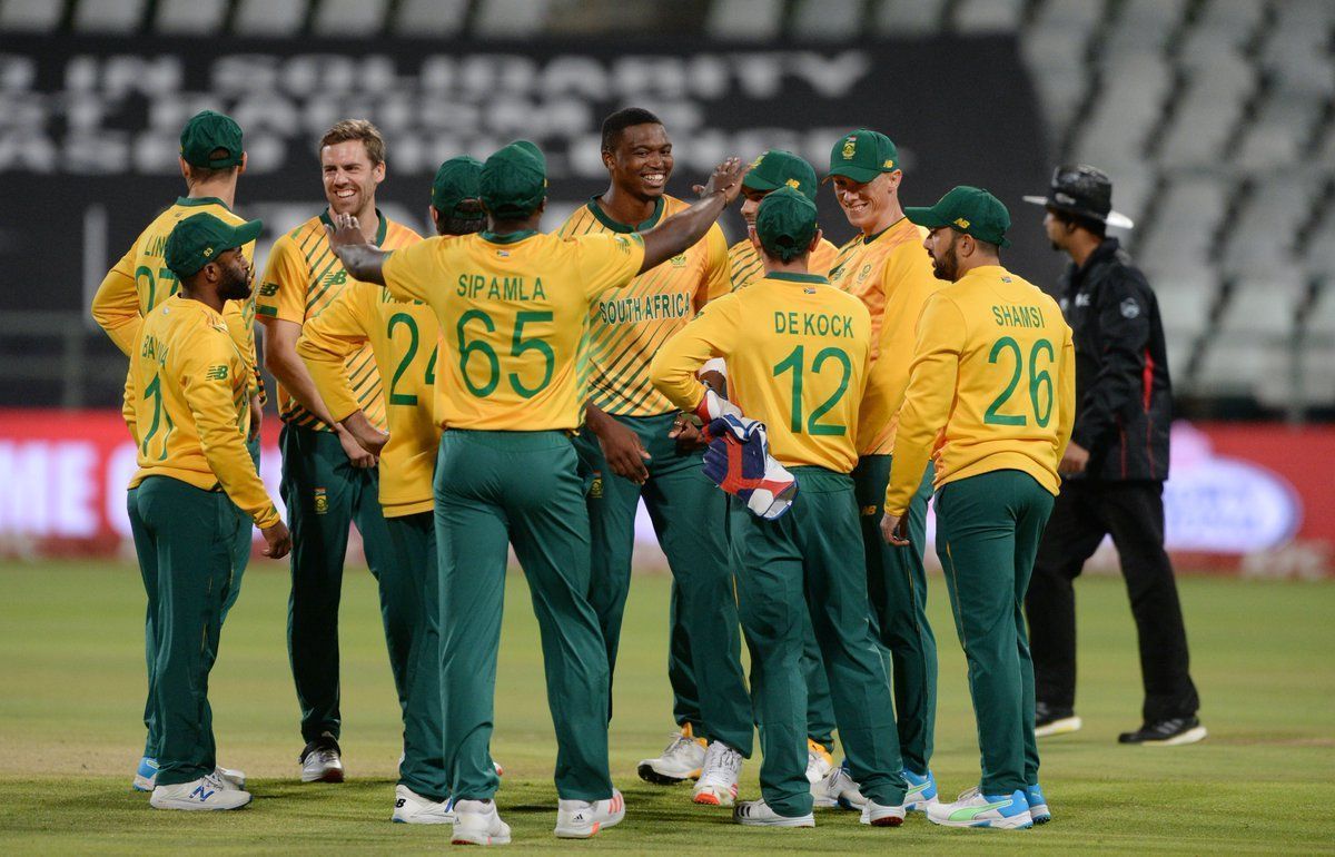 South Africa cricket team. (Image Credits: Twitter)