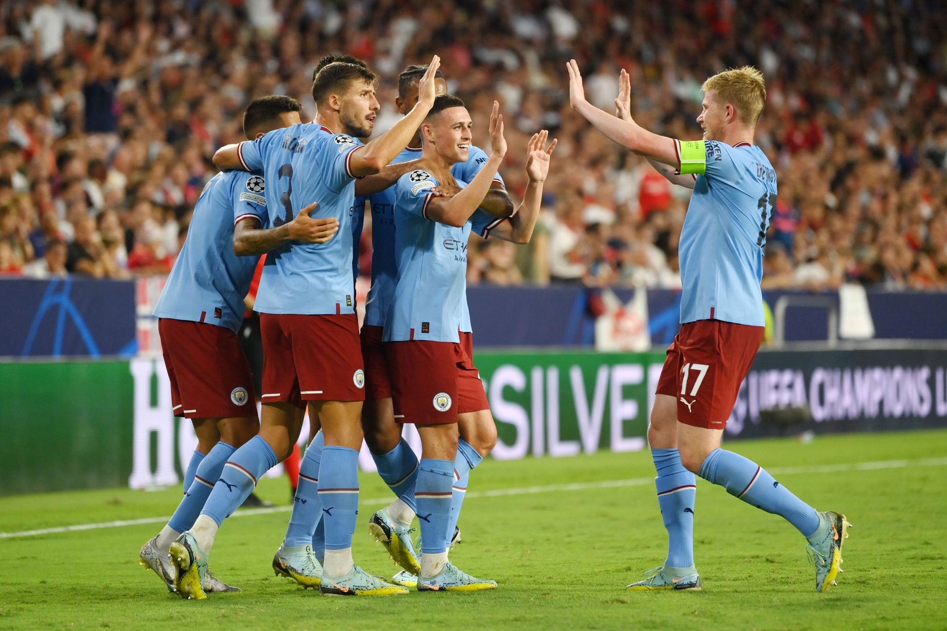 Sevilla FC v Manchester City: Group G - UEFA Champions League