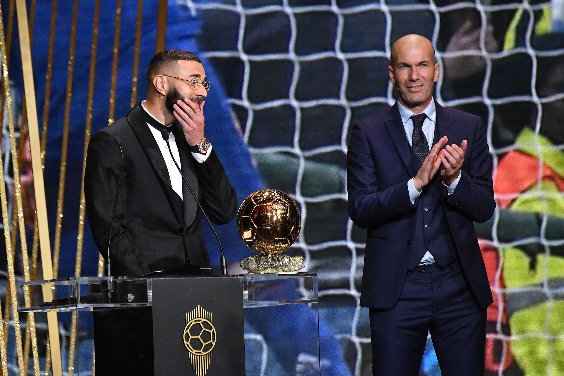 Ballon D'Or Ceremony At Theatre Du Chatelet In Paris: Karim Benzema