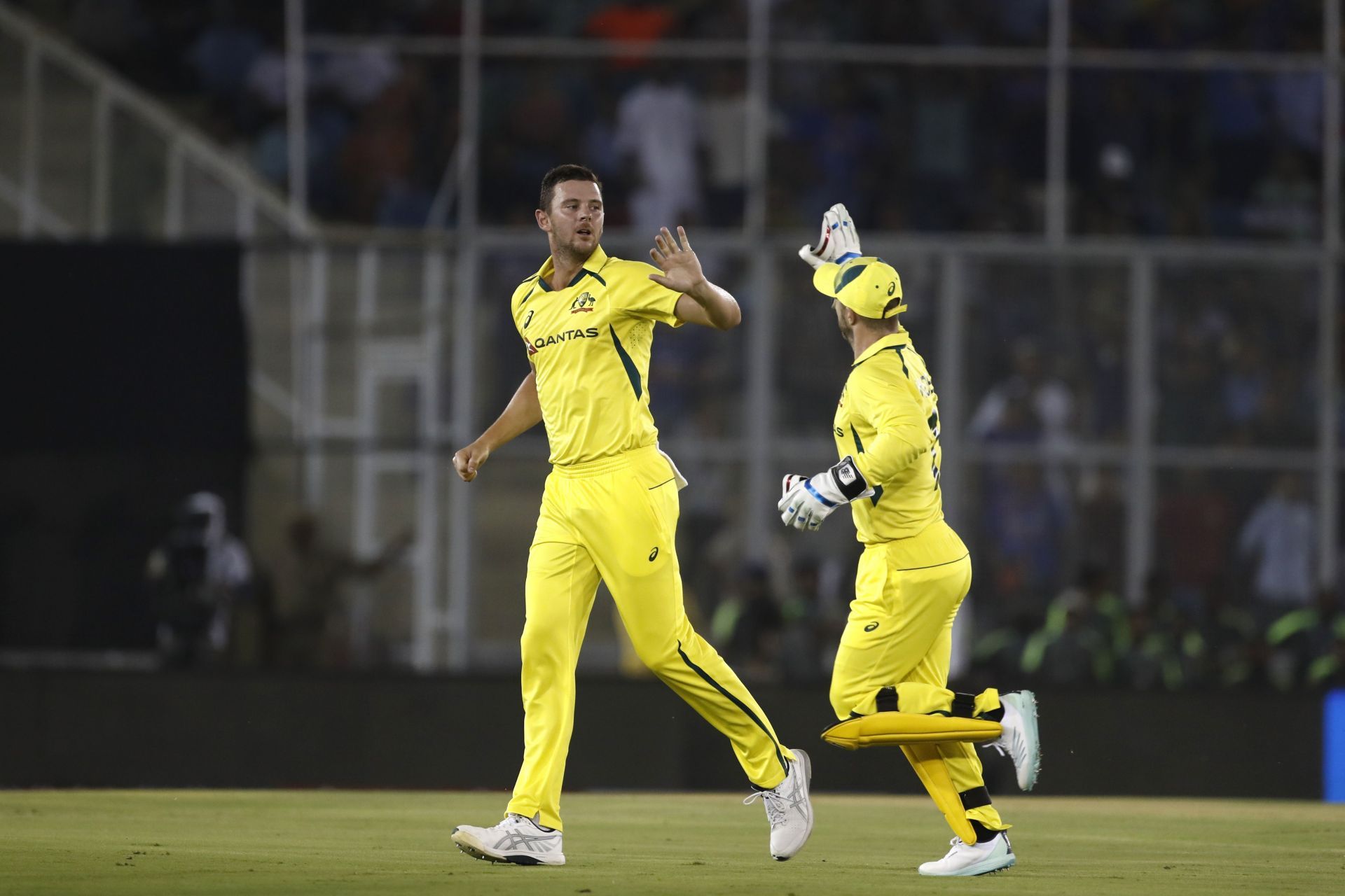 Josh Hazlewood is the No.1 bowler in the ICC Men’s T20I rankings. Pic: Getty Images