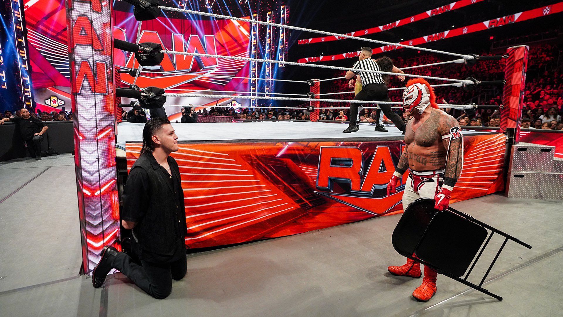 Rey and Dominik Mysterio