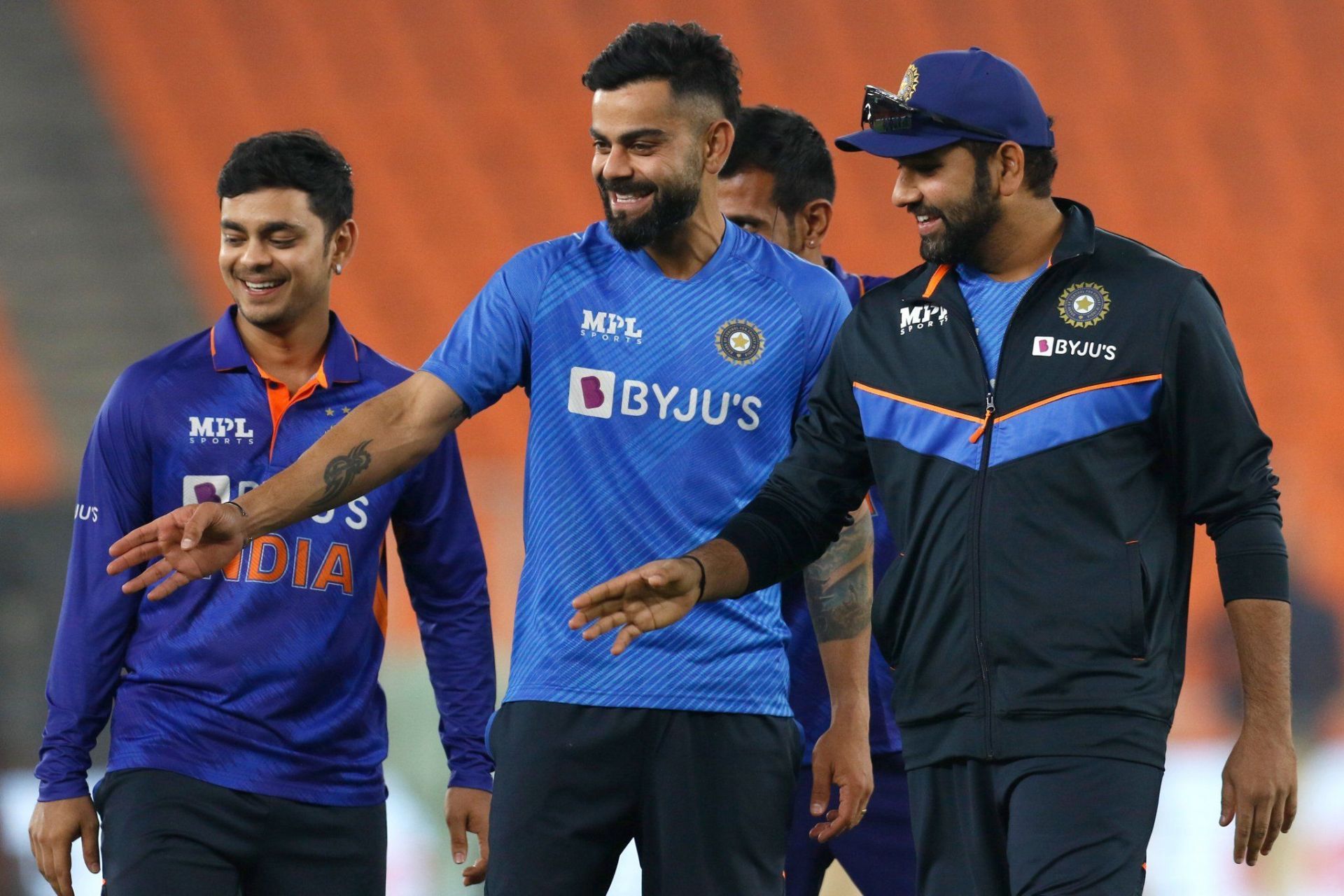 Virat Kohli and Rohit Sharma form the nucleus of the Indian batting unit. (Credits: Twitter)