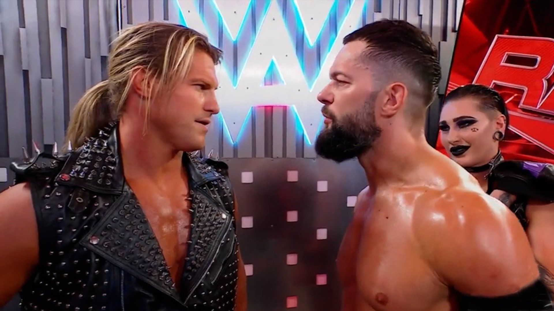 Dolph Ziggler standing up to Judgment Day