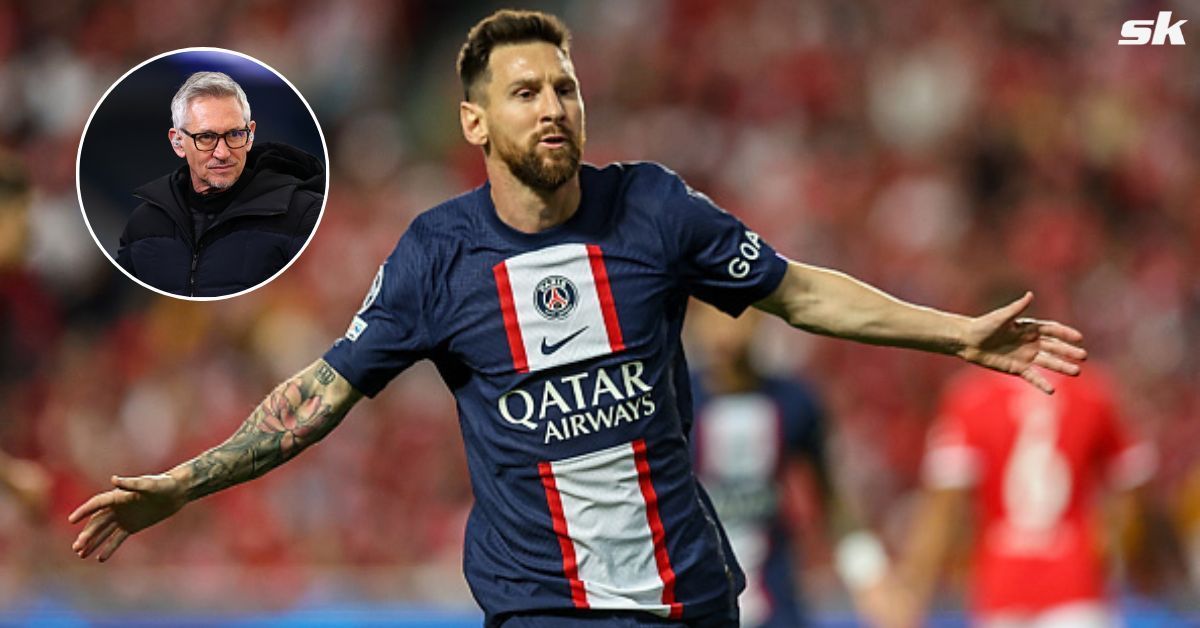 Gary Lineker was left in awe of PSG superstar Lionel Messi