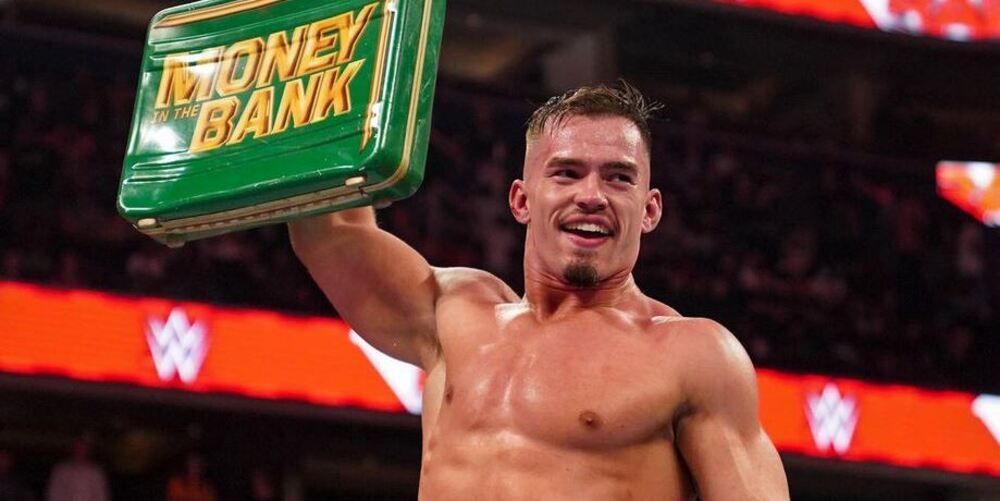Austin Theory is the Money in the Bank holder