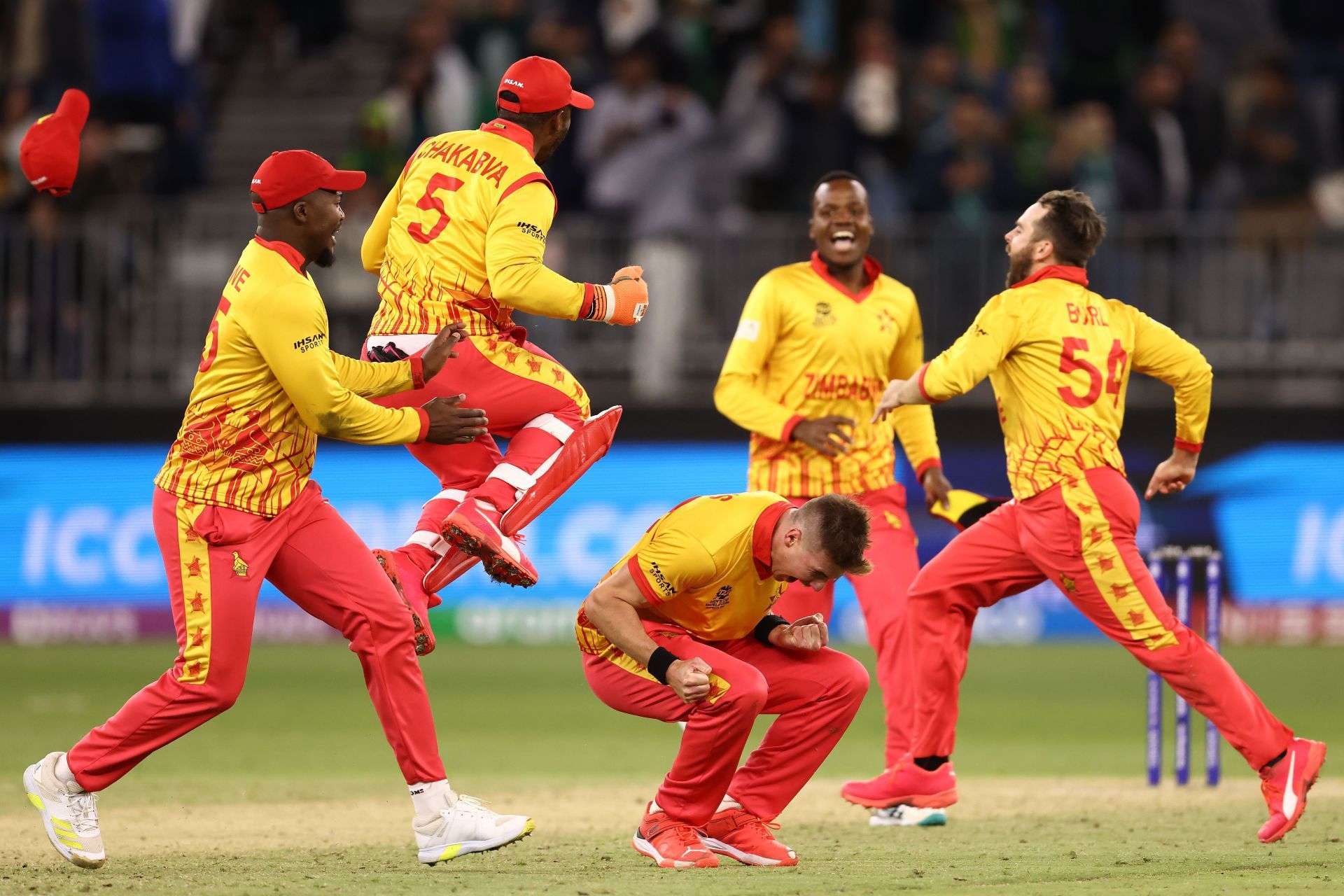 Zimbabwe came through the qualifiers to make it to the Super 12 stage.