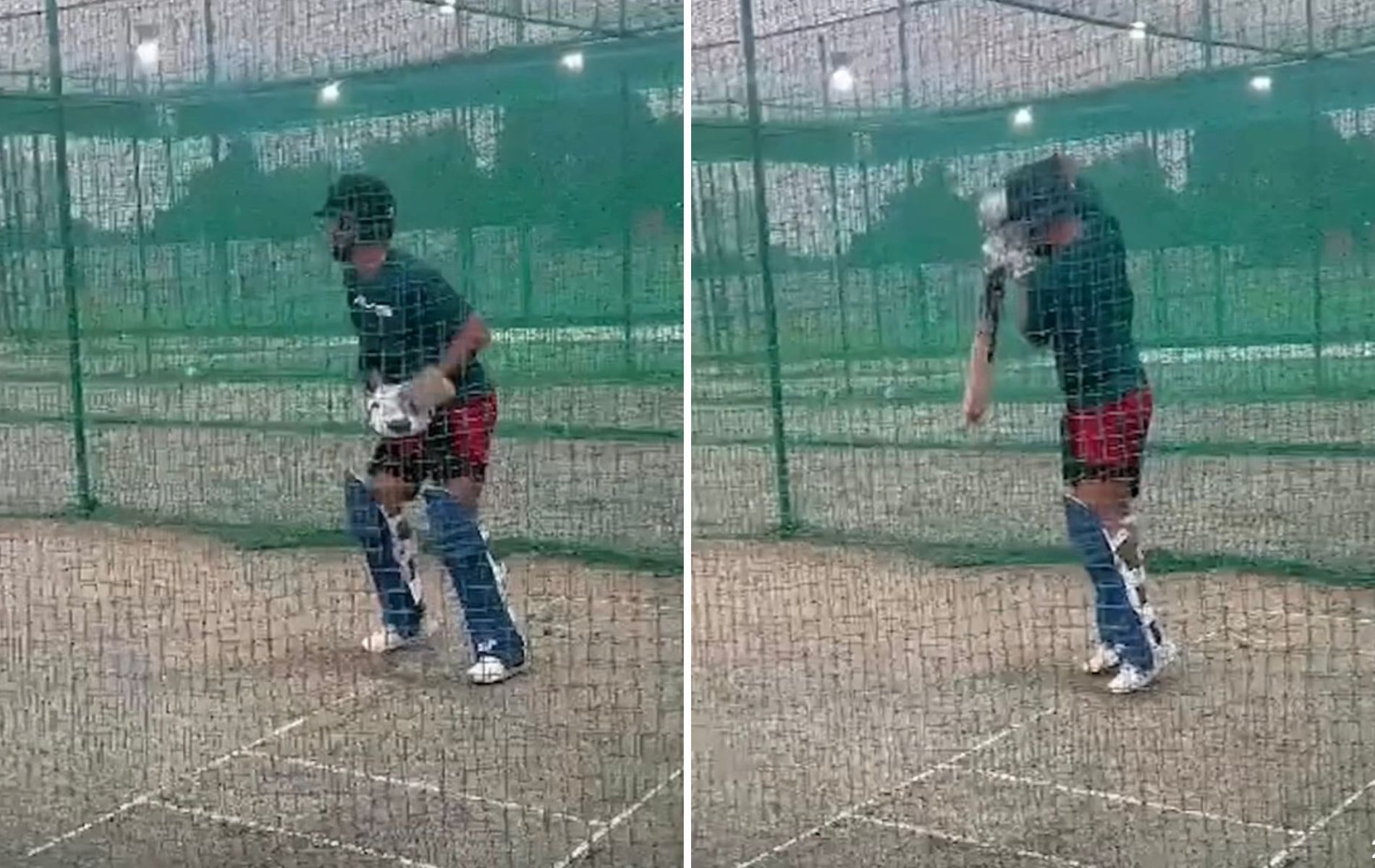 Shikhar Dhawan during a practice session. (Pics: Instagram)