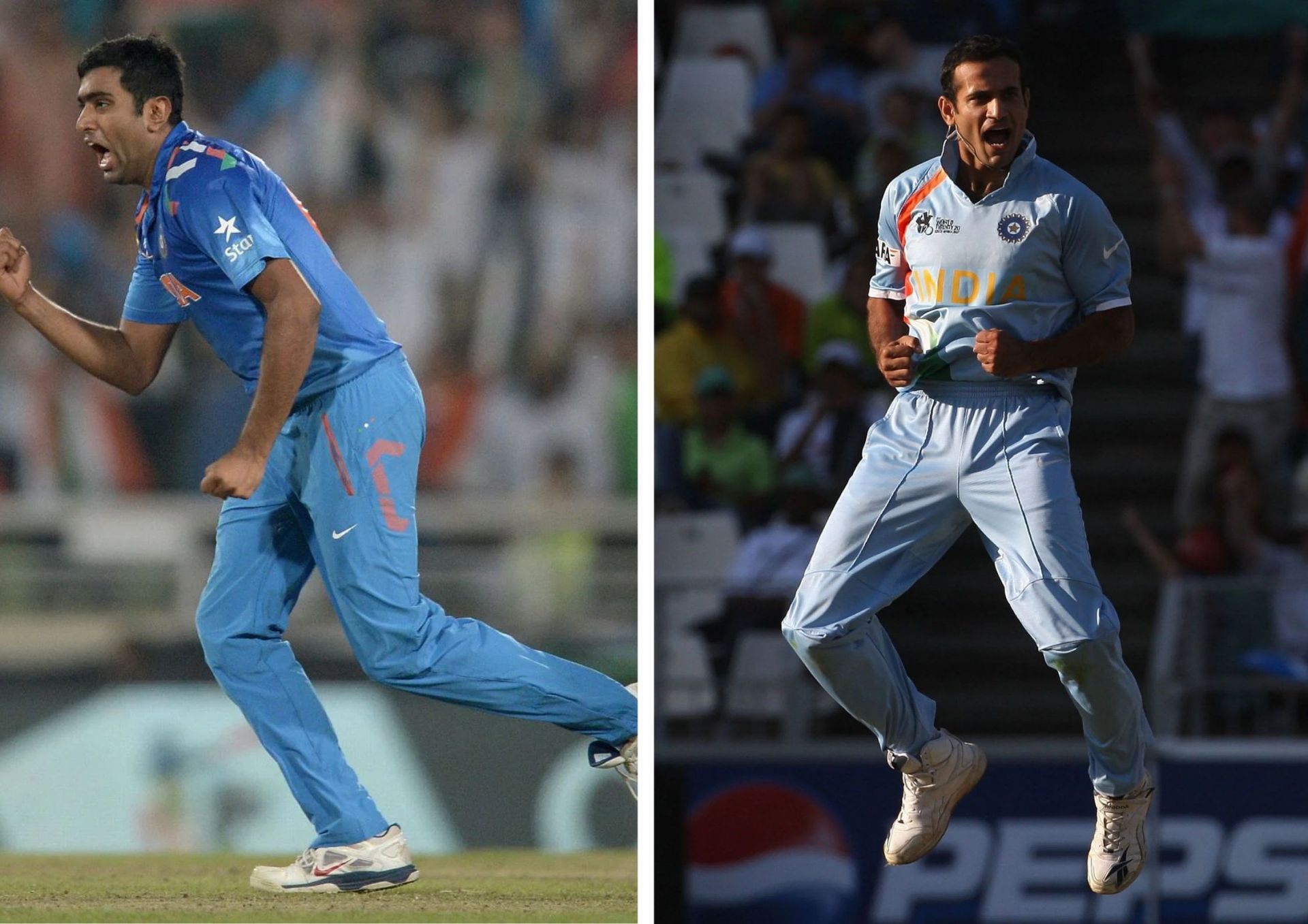 Ravichandran Ashwin and Irfan Pathan have been amongst India