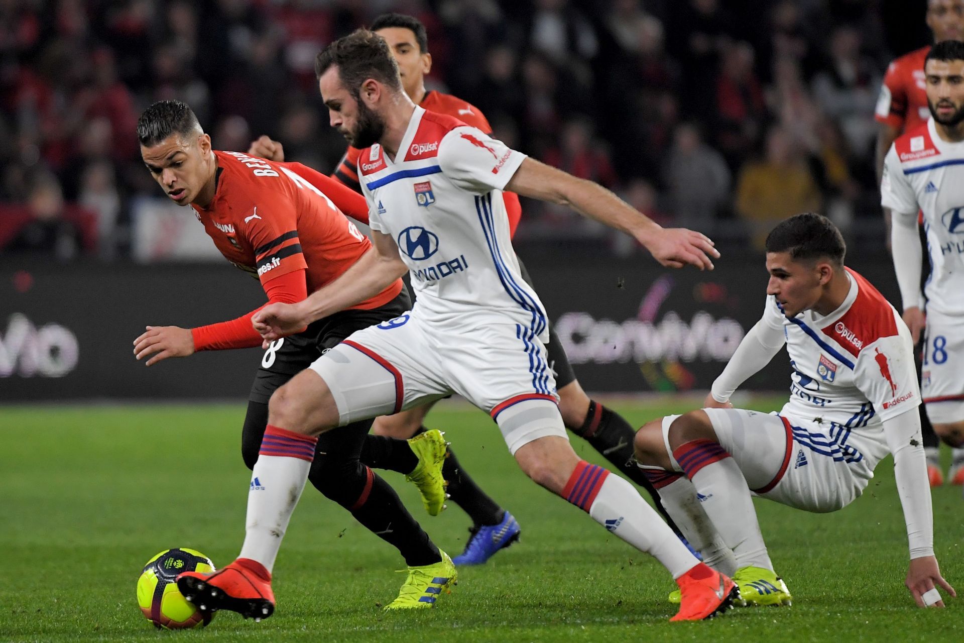 Rennes and Lyon meet in the Ligue 1 on Sunday