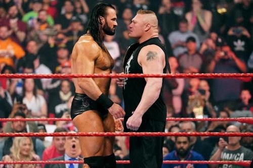 Brock Lesnar has helped boost Drew McIntyre's value in WWE