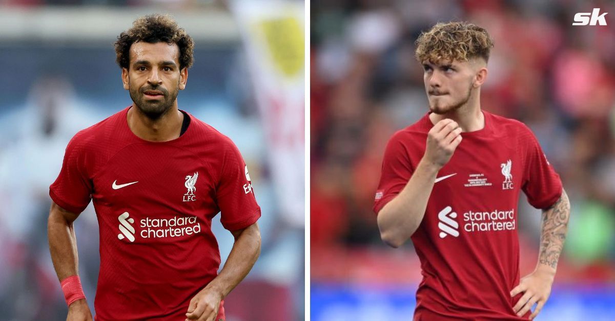 Mohamed Salah has taken up a mentoring role for Harvey Elliott.