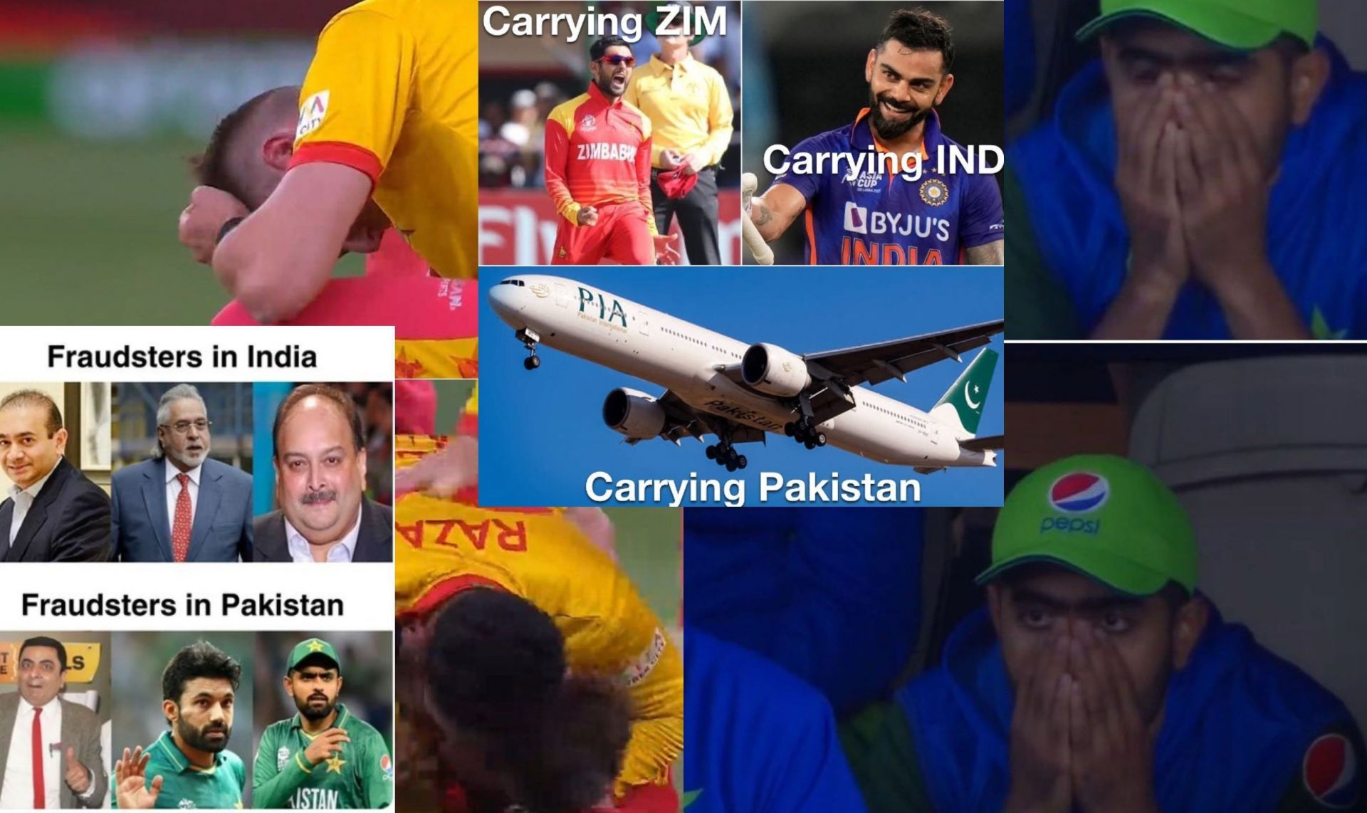 Fans troll Pakistan for losing against Zimbabwe