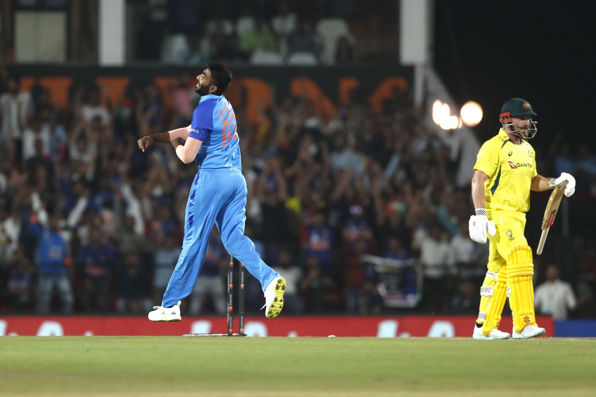 Jasprit played for India in the recently-concluded T20I series against Australia (Image: Getty)