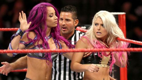 Sasha Banks and Alexa Bliss had real-life backstage heat