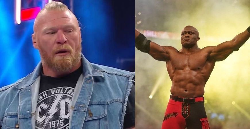 brock lesnar bobby lashley crown jewel