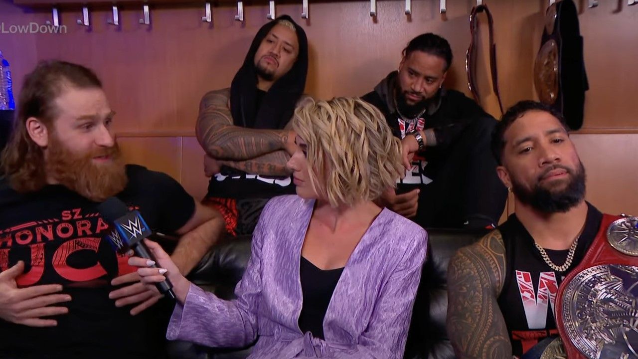 Sami Zayn spoke with Megan Morant on SmackDown Lowdown