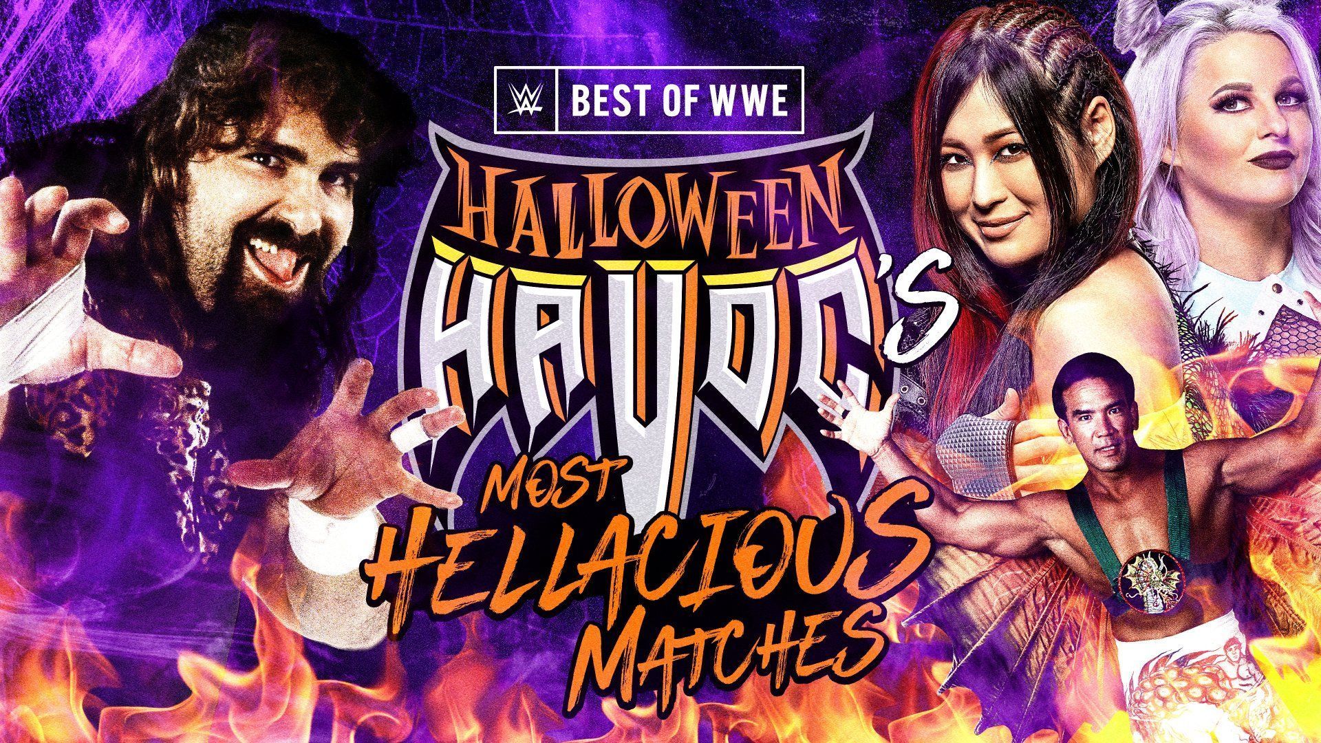 The Best Of WWE: Halloween Havoc's Most Hellacious Matches graphic