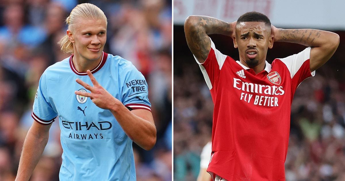 Erling Haaland and Gabriel Jesus are in excellent form currently