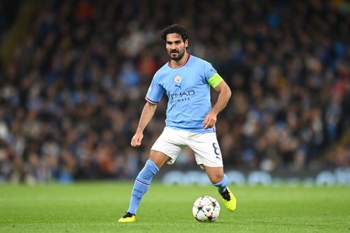 Manchester City midfielder Ilkay Gundogan.