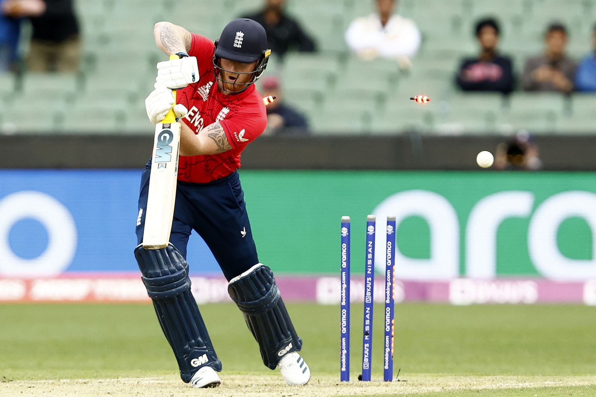 England lost their first three wickets for just 29 runs.