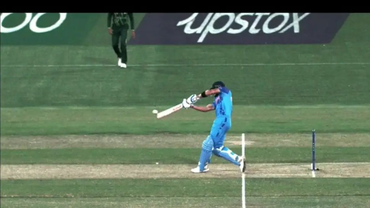 Mohammad Nawaz, Virat Kohli, no-ball