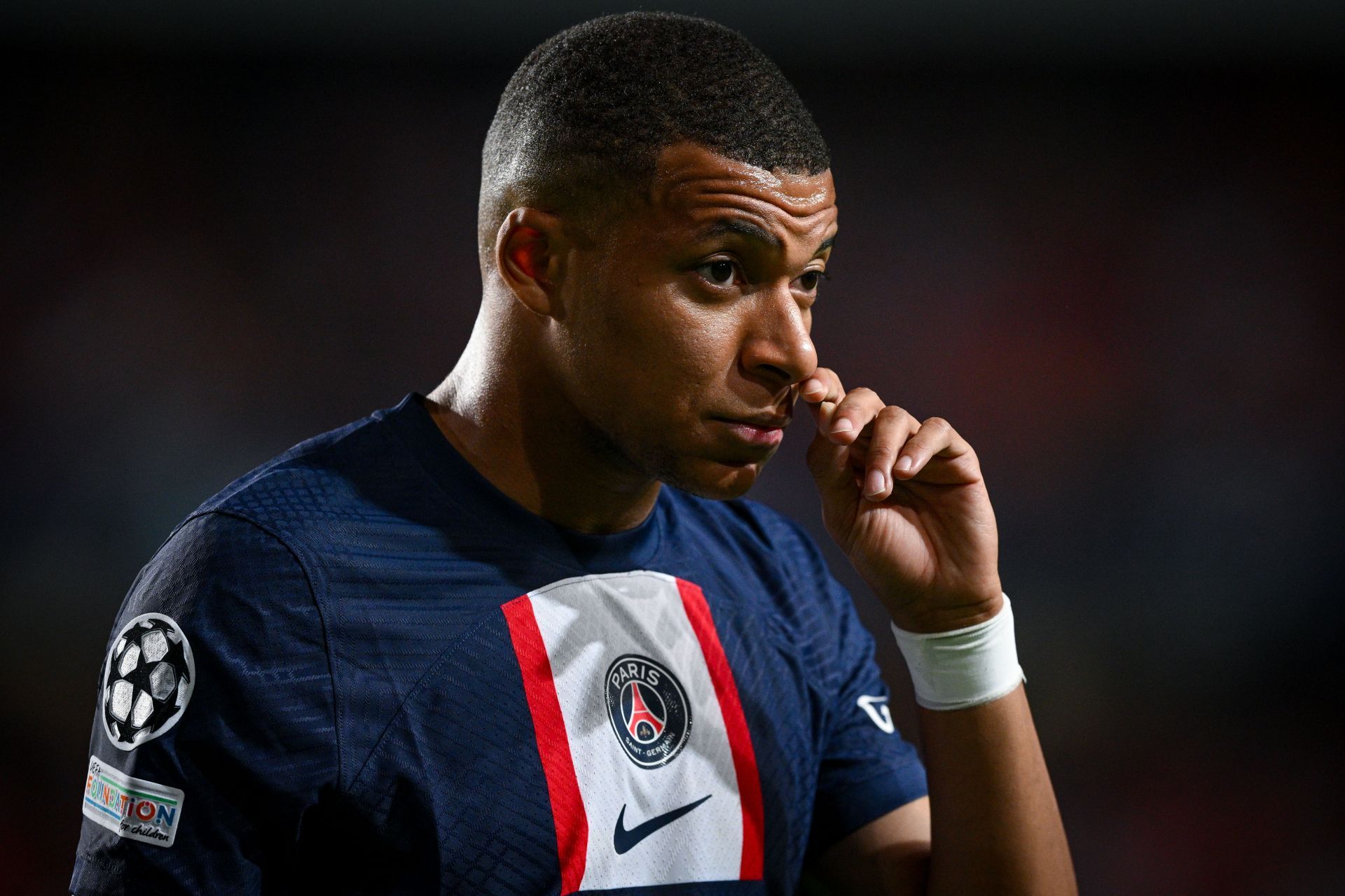 Kylian Mbappe remains linked with a move away from Paris.