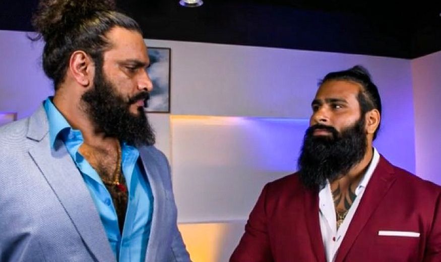 WWE में वीर महान और सांगा का रीयूनियन हुआ 