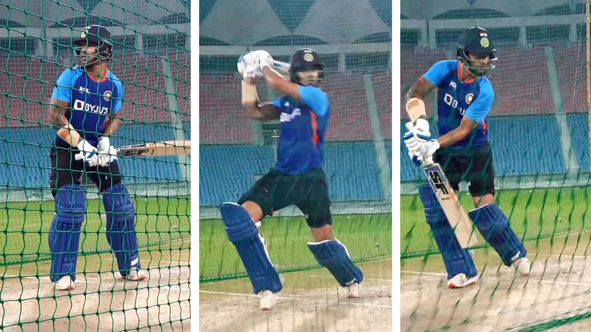 Snippets of the video posted by Shikhar Dhawan on Instagram.