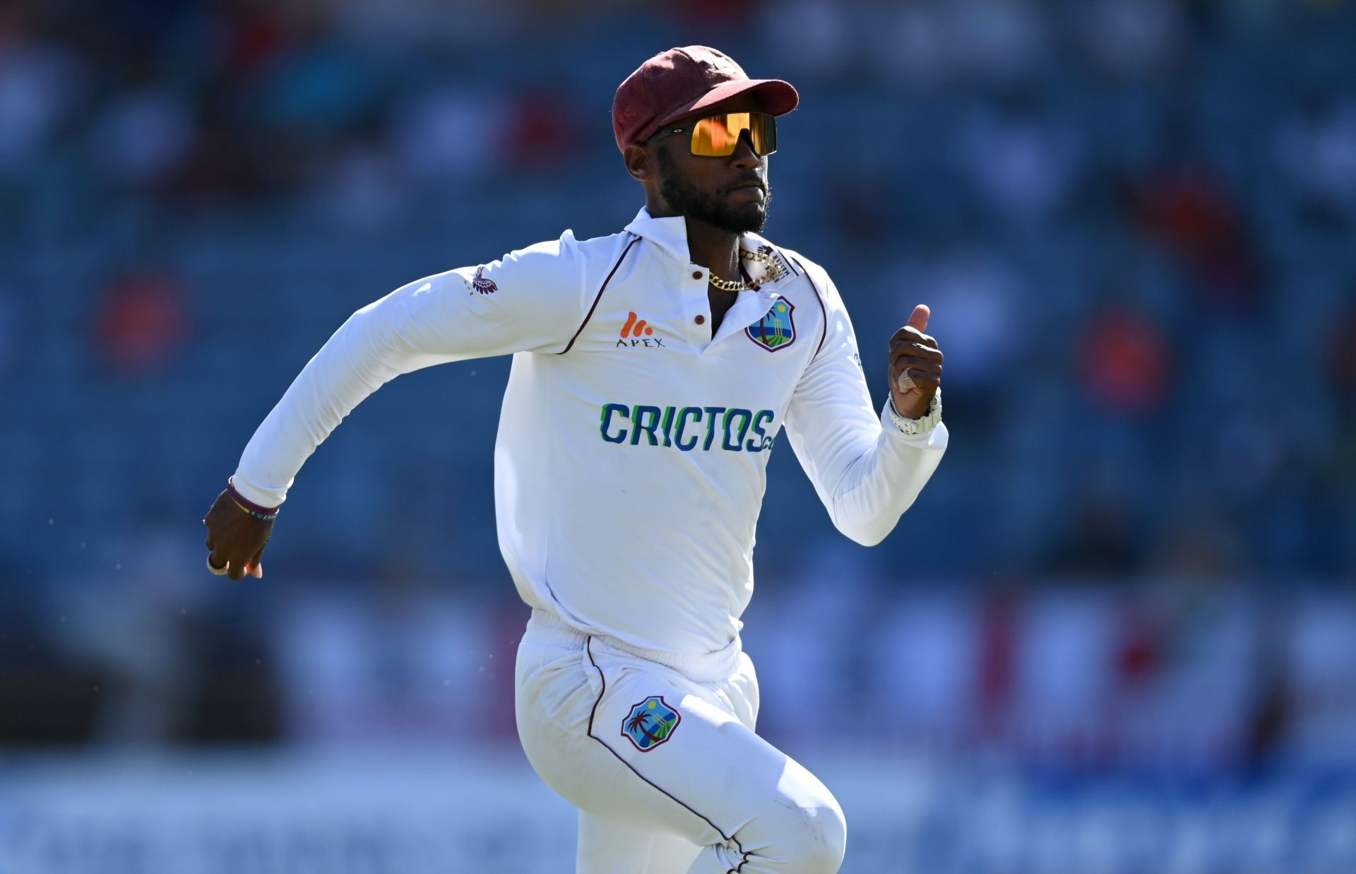 West Indies Test captain Kraigg Brathwaite. (Credits: Getty)