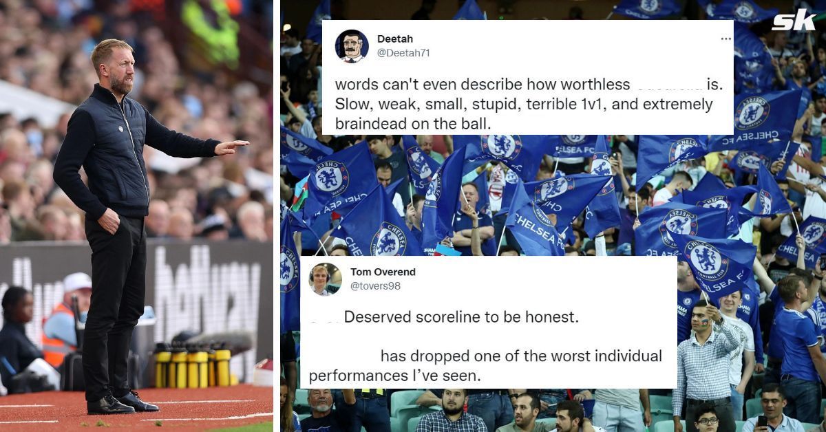 Chelsea fans rip apart &lsquo;worthless&rsquo; player after 4-1 defeat to Brighton