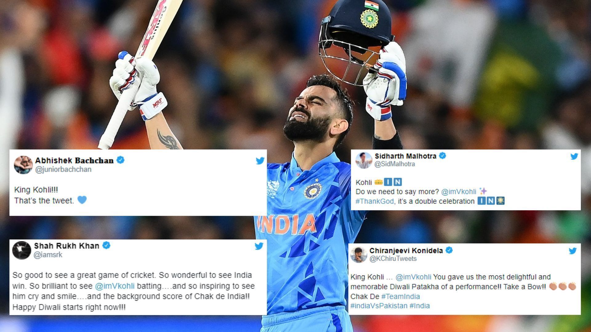 The Indian film industry went bonkers on Virat Kohli