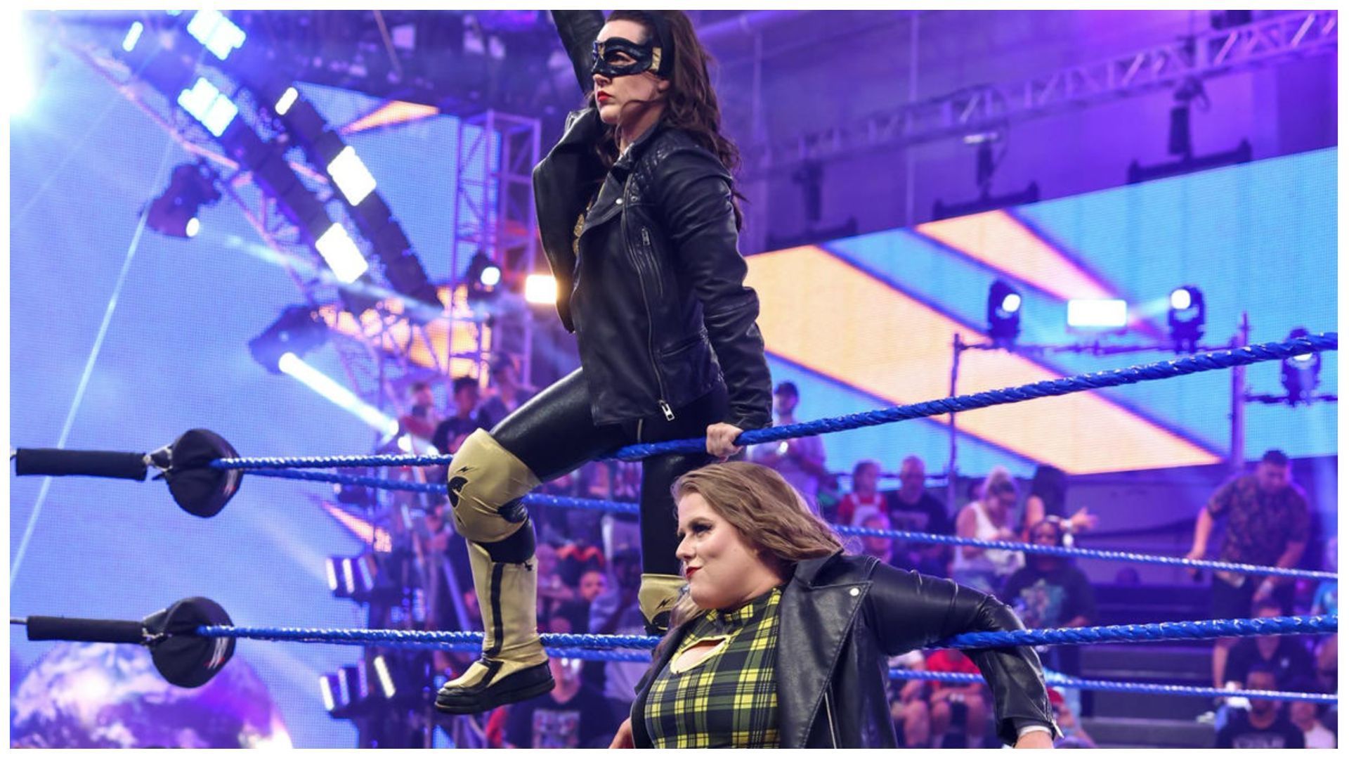 Doudrop and Nikki A.S.H. (Image via WWE)