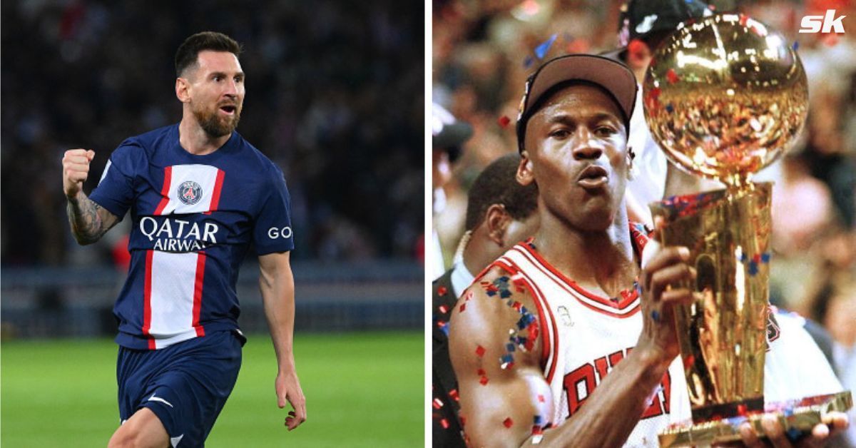 Lionel Messi and Michael Jordan.