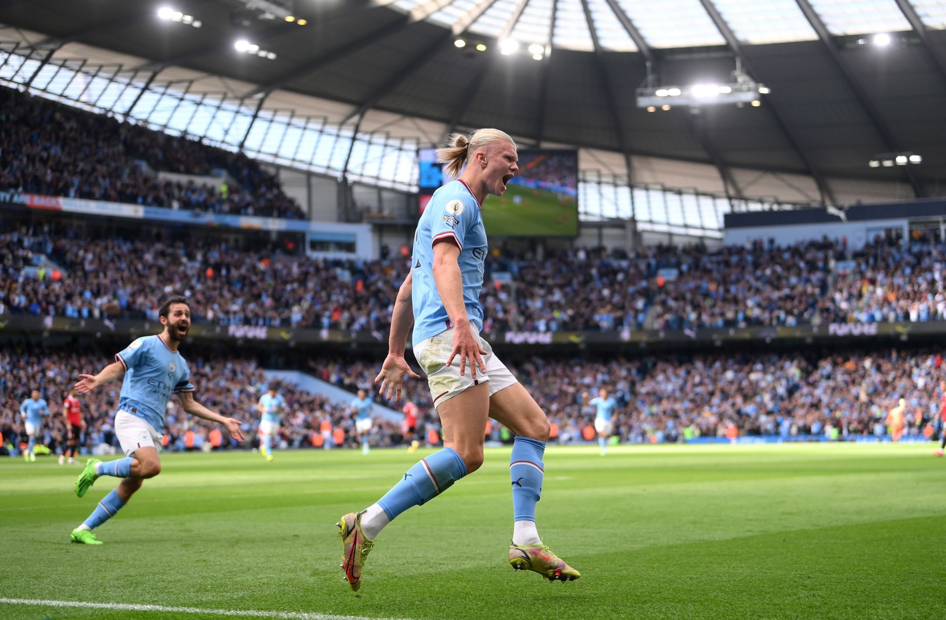 Manchester City striker Erling Haaland