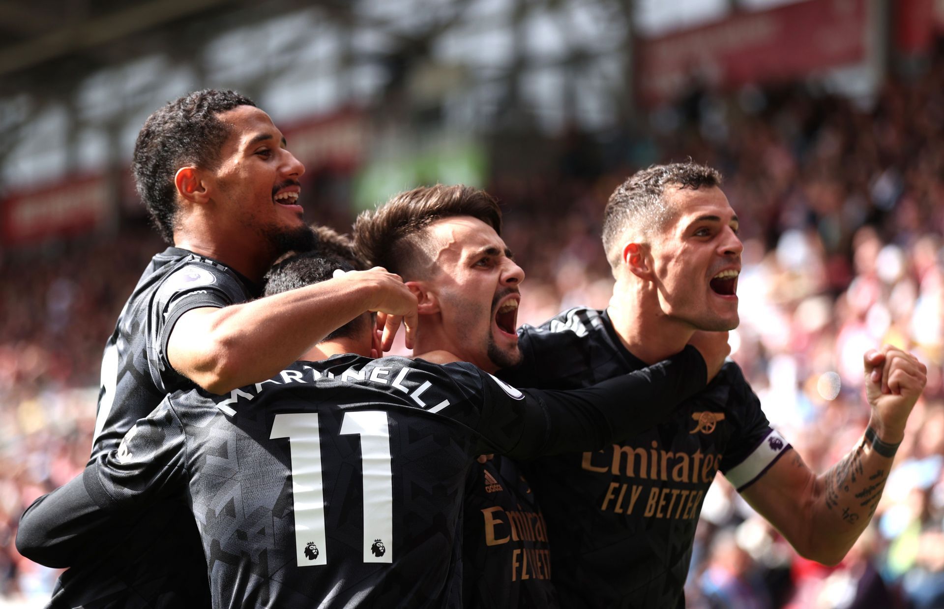 Xhaka now feeling the love at the Emirates