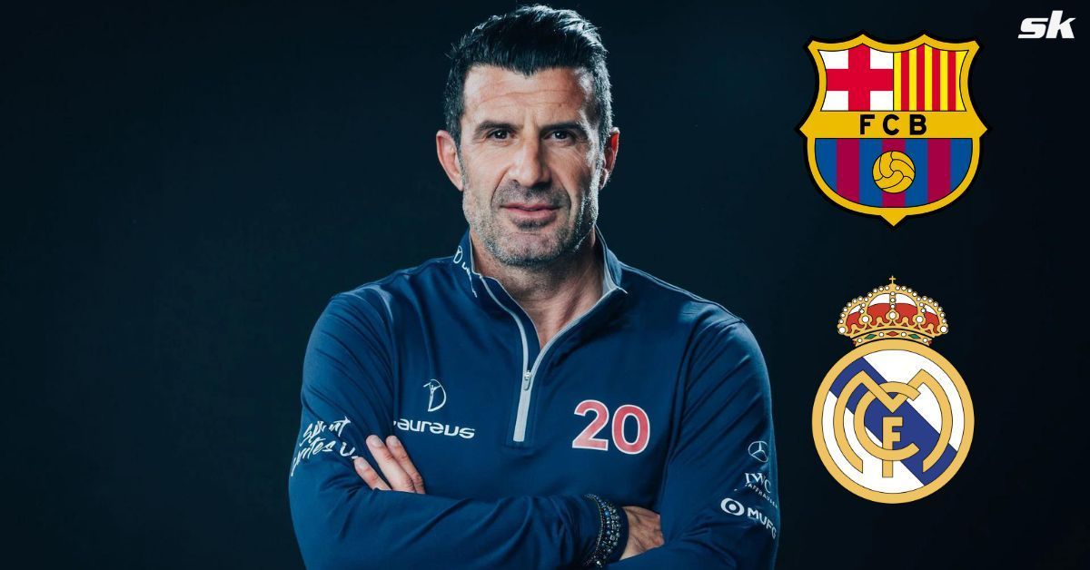 Luis Figo played for both Barcelona and Real Madrid during his career
