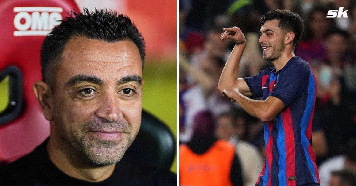 In picture: Xavi (left) | Pedri (right)