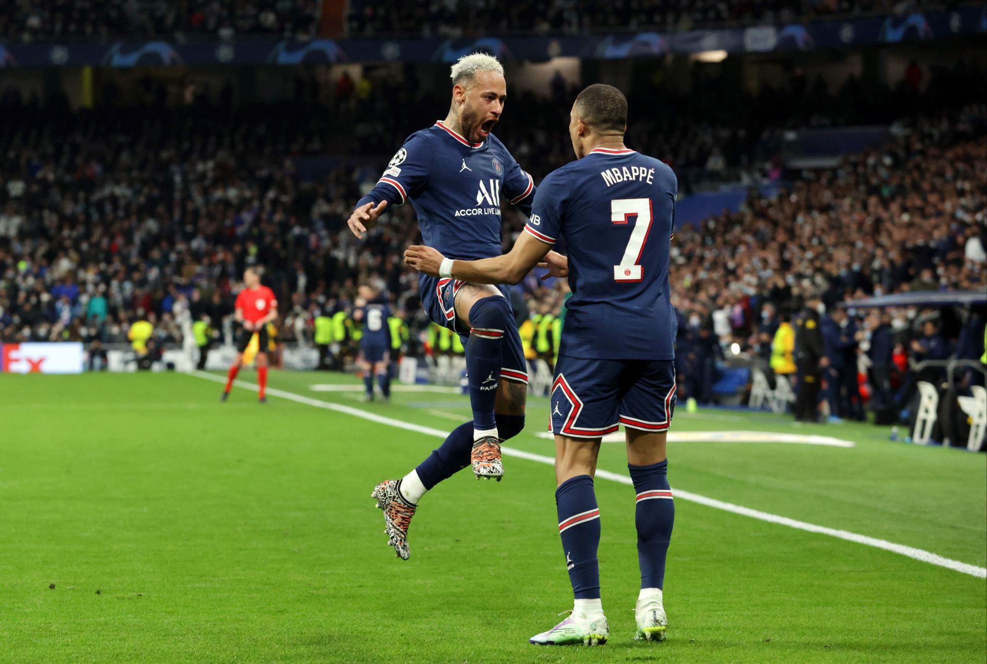 PSG superstars Neymar and Kylian Mbappe