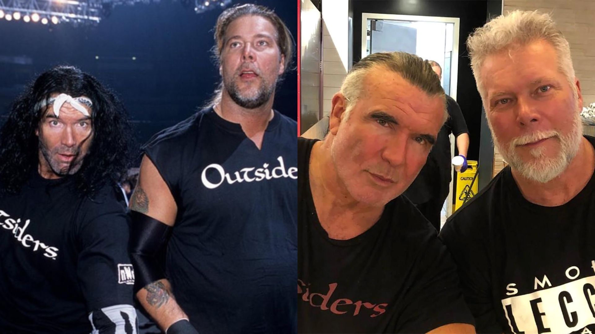 WWE Hall of Famers Kevin Nash and Scott Hall