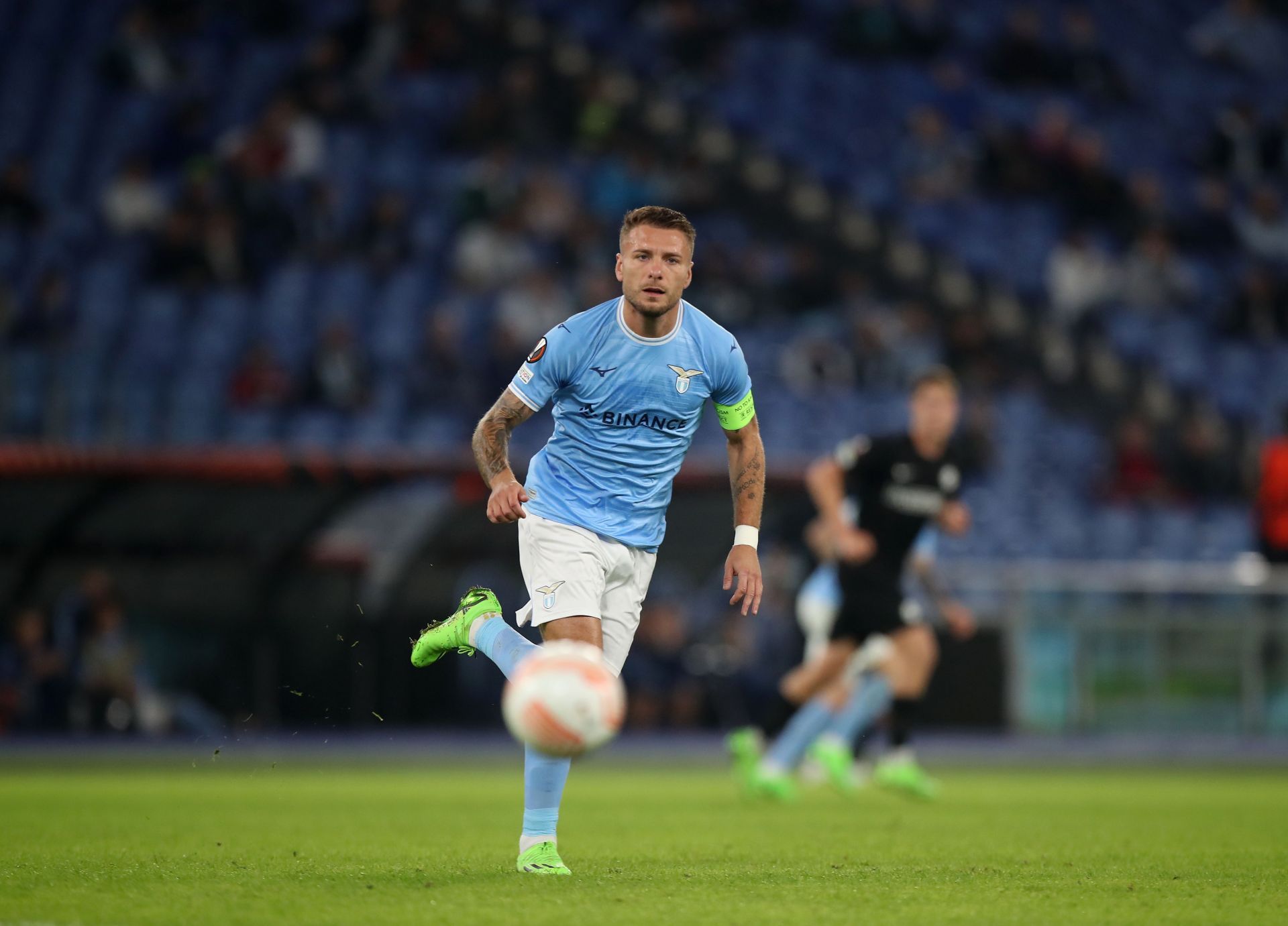 Ciro Immobile - SS Lazio v SK Sturm Graz: Group F - UEFA Europa League 2022-23 campaign