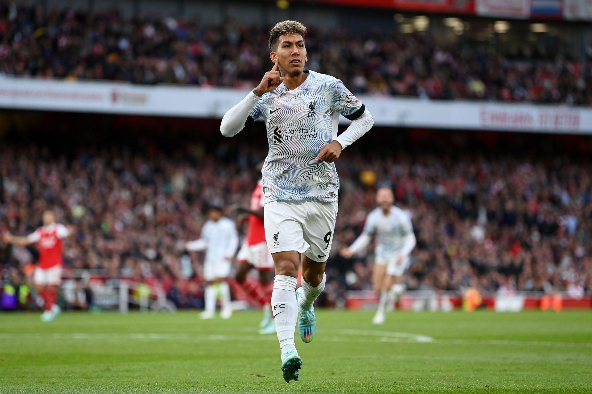 Firmino has scored the most goals by a Liverpool player this season