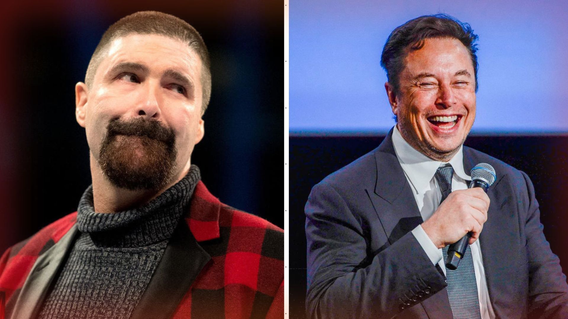 Mick Foley and Elon Musk