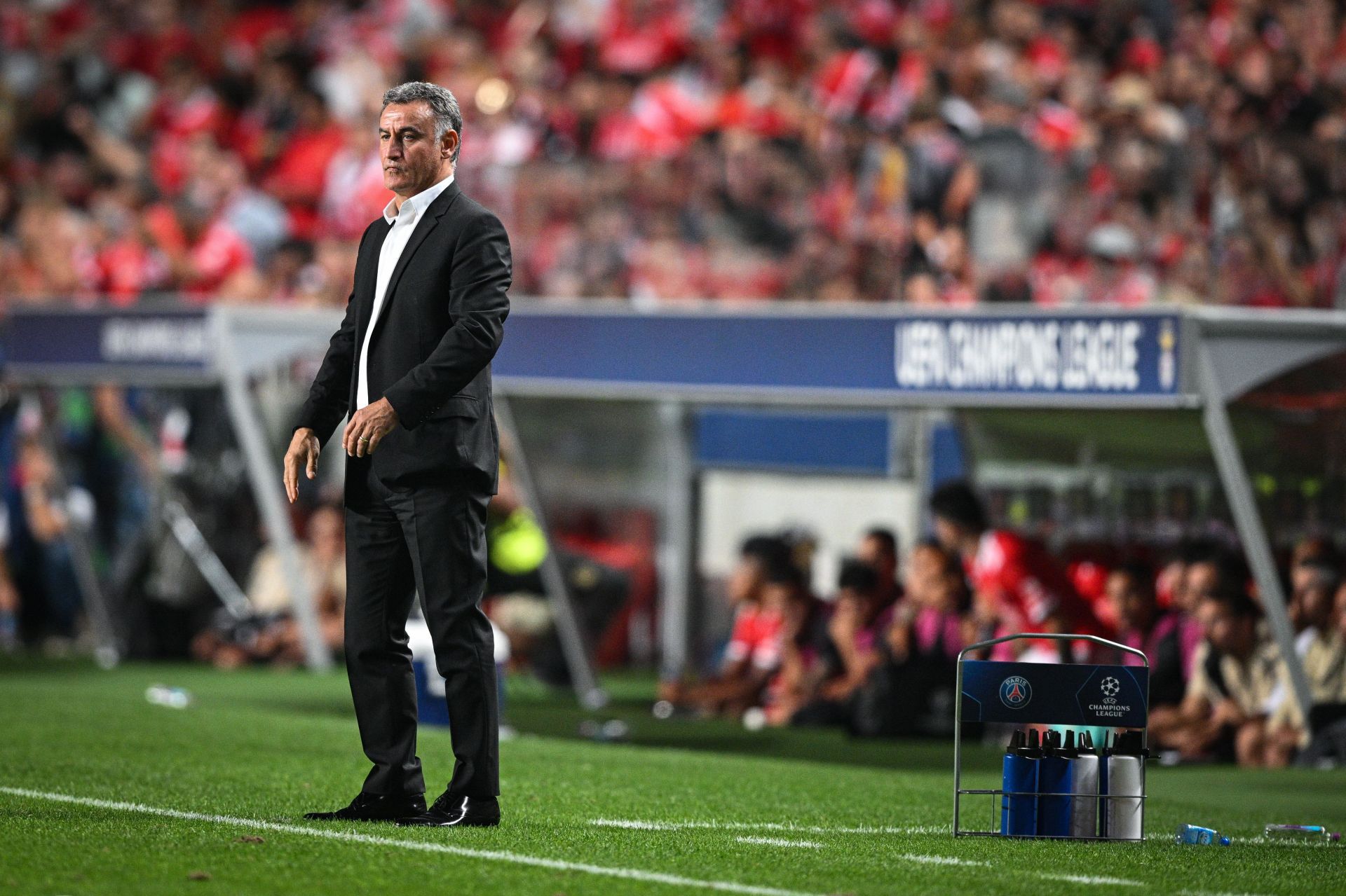 PSG manager Christophe Galtier